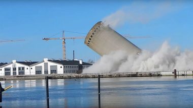 Denmark Tower Demolition Goes Wrong, Crashes in Opposite Direction: Video Goes Viral