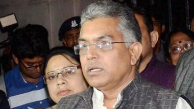 West Bengal Assembly Elections 2021: ECI Imposes 24-Hour Ban on State BJP Chief Dilip Ghosh for Violation of Model Code of Conduct