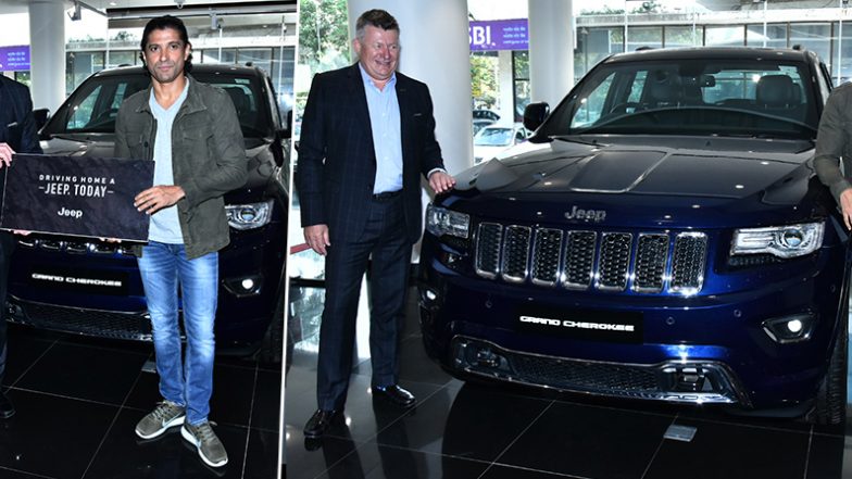 Farhan Akhtar's Brand New Jeep Grand Cherokee Will Turn You Green With Envy-View Pics!
