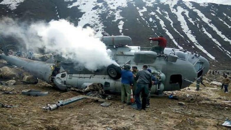Air Force Helicopter Crashes While Landing Near Kedarnath Temple, All Passengers Safe