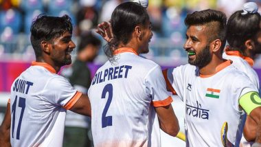 CWG 2018 Men's Hockey: Harmanpreet Singh's Brace Guides India to 2-1 Win Against Malaysia, Takes Team into CWG Hockey Semifinals