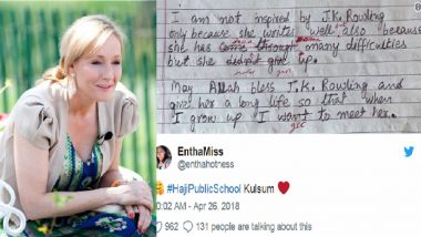 Heartwarming Story of JK Rowling Reaching Out To Her 12-year-old fan from Kashmir’s Doda District