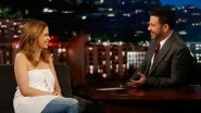 Jenna Fischer Faces Wardrobe Malfunction but Nails the 'Jimmy Kimmel Live' Wrapping a Towel for the Interview