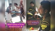 IPL Diaries 2018 Kolkata Knight Riders: Kuldeep Yadav Holds His Towel, While JP Duminy Messes With the Spinner
