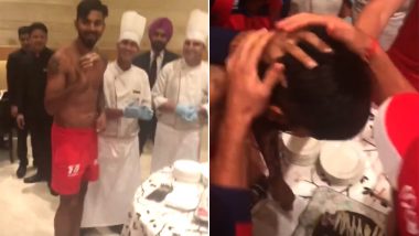 IPL Diaries 2018: Team KXIP Smashes Cakes on Birthday Boy KL Rahul’s Face