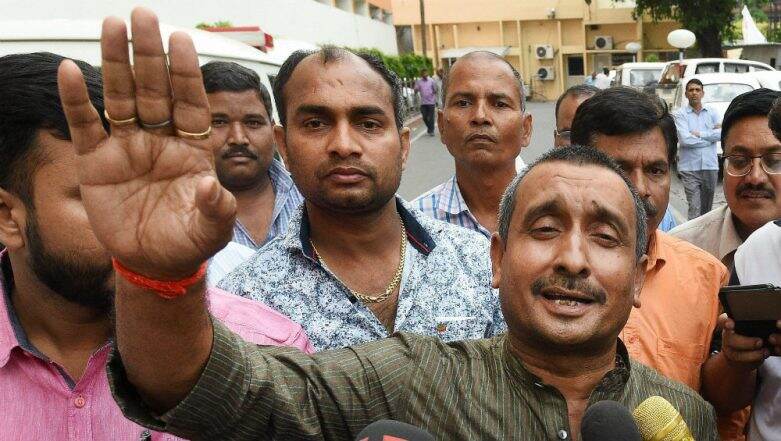 Unnao Rape Case: BJP MLA Kuldeep Singh Sengar Taken to Court by CBI After Medical Check-Up Along with Victim Unnao Rape Case: BJP MLA Kuldeep Singh Sengar Taken to Court by CBI After Medical Check-Up Along with Victim