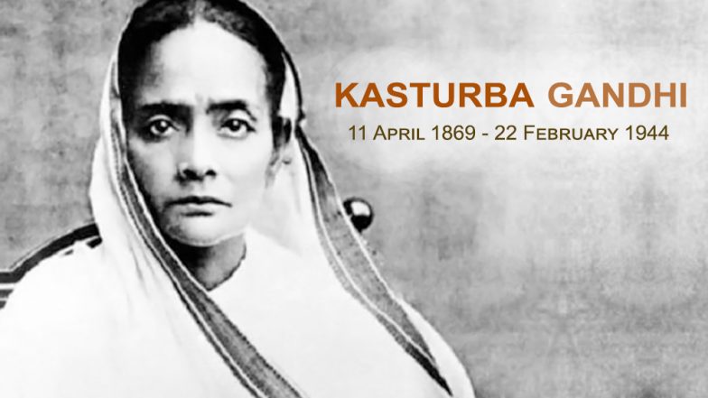 kasturba gandhi short biography