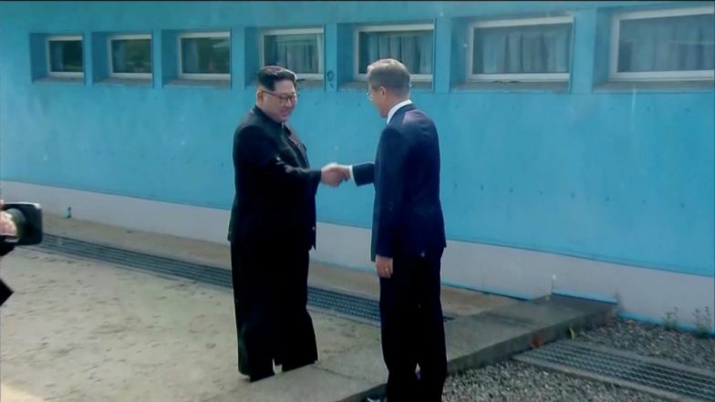 North Korea's Kim Jong-un Crosses Military Line and Enters South Korea