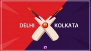 DD vs KKR LIVE IPL 2018 Streaming: Get Live Cricket Score, Watch Free Telecast of Delhi Daredevils vs Kolkata Knight Riders on TV & Online