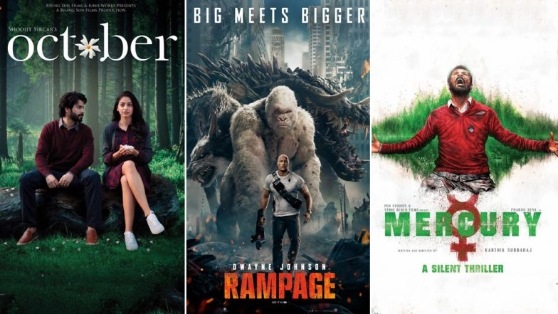 Varun Dhawan's October, Dwayne Johnson's Rampage or Prabhu Deva's Mercury - Which of These Movies is Your Weekend Pick?