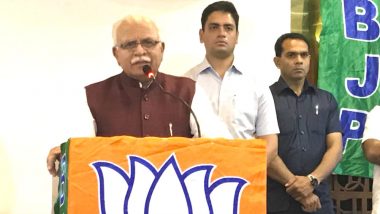 Haryana CM Manohar Lal Khattar Says,'Even I Should Not Be Spared if Found Involved in Corruption'