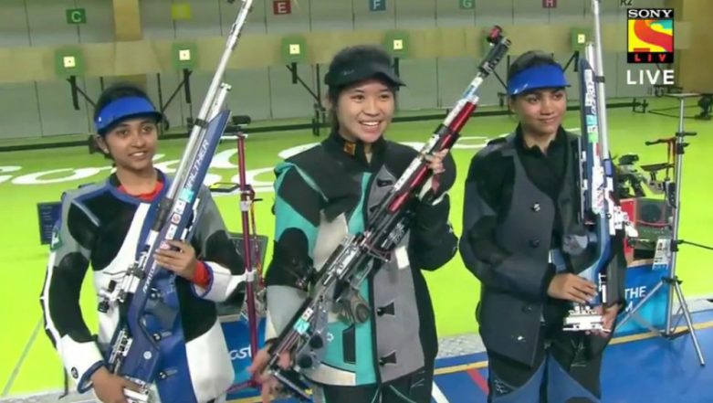 Mehuli Ghosh Wins Silver Apurvi Chandela Gets Bronze In Women S M Air Rifle Event At Cwg