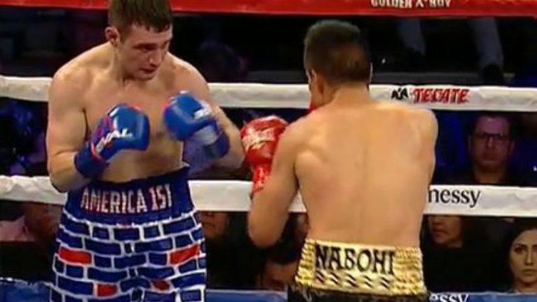 Mexican Boxer Francisco Vargas Defeats American Opponent Rod Salka Wearing 'Border Wall' Shorts And it's Truly EPIC