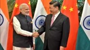 Chinese President Xi Jinping to Arrive in Tamil Nadu's Mahabalipuram for Second Informal Summit with PM Narendra Modi Today