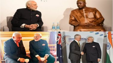 PM Modi Meets World Leaders on Sidelines of CHOGM in London: View Pictures