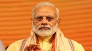 Basava Jayanti: PM Modi Pays Floral Tributes to Lingayat Sect Founder Lord Basaveshwara's Statue in London