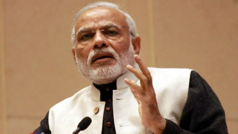 PM Narendra Modi Accuses Congress of Dividing Societies 
