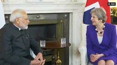 PM Narendra Modi, Theresa May Agree to Strengthen Cooperation in Fight Against Terrorism
