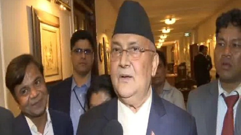 Nepal Prime Minister KP Oli Sharma India Visit: Says 'Will Work with India, China for Development'