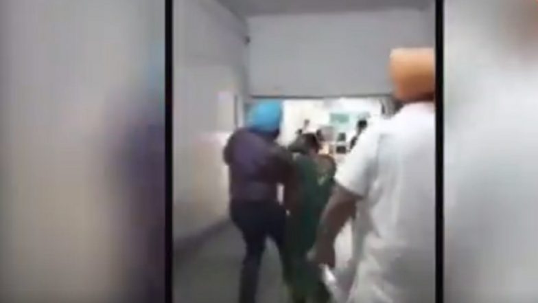 Punjab Government's Doctor Booked for Thrashing Woman Patient, Video Goes Viral