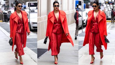 Priyanka Chopra Stuns New Yorkers With Her Power Dressing- View Pics!