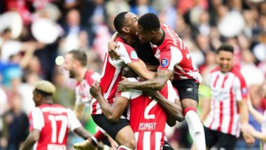 PSV Eindhoven Grab Dutch Football League Title, Beat Ajax 3-0