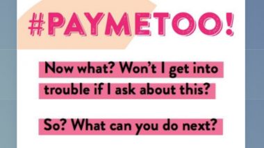 #PayMeToo Movement Started by UK MP Stella Creasy to Encourage Equal Pay For Female Workers