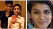 Priya Prakash Varrier Does Yet Another Eyebrow Antics With Co-star Roshan Abdul Rahoof: Video Goes Viral
