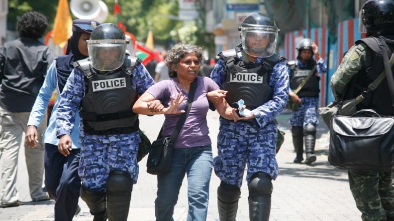 Pentagon Calls Developments In Maldives 'Cause For Concern'