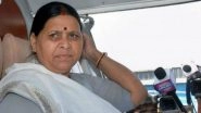 Ex-Bihar Chief Minister Rabri Devi Claims Conspiracy by Nitish Kumar Government to Get Her Family Killed!