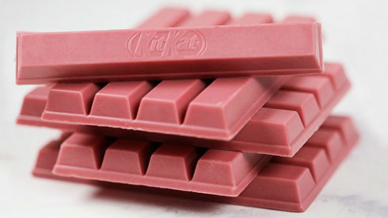 Nestlé Launches Pink KitKat Chocolates Made From Ruby Cocoa Beans!