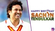 Sachin Tendulkar Holds This Distinctive Record on His Birthday: List of Innings Played by Master Blaster on 24th April