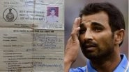 Mohammed Shami Real Age Revealed? Wife Hasin Jahan Accuses Indian Cricketer of Age-Fudging