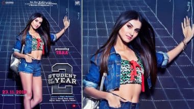 Student of the Year 2 poster: Tara Sutaria is the new Student to join Tiger Shroff in the Batch of 2018!