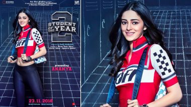 We are totally loving Ananya Pandey's Sporty Look on the new Poster of Student of the Year 2