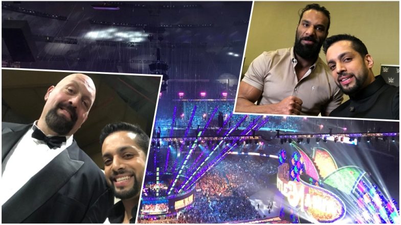 WWE Wrestlemania 34 Gets an Indian Host! Salil Acharya Is Having a Gala Time with WWE Fighters
