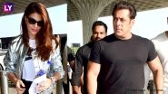 Salman Khan and Jacqueline Fernandez Leave for Delhi to Kickstart Race 3 Promotions? - Check out Pics