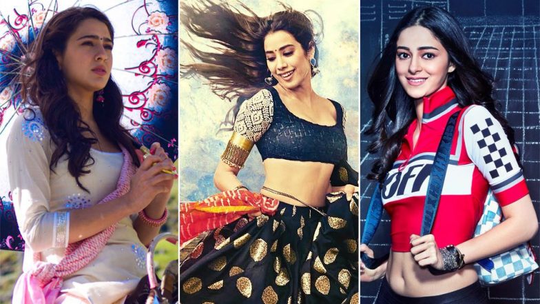 Ananya Panday in SOTY 2, Sara Ali Khan in Kedarnath, Janhvi Kapoor in Dhadak- Whose First Look is More Impressive?