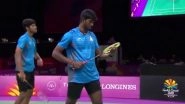 Satwik Rankireddy and Chirag Shetty Win Historic Men's Badminton Doubles Silver at CWG 2018