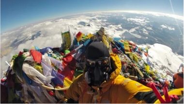 ‘Checkmate Flat-Earth Society’: Man Shuts the Conspiracy of Earth Being Flat, Shares a Selfie from Mount Everest (View Pic)