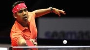 Sharath Kamal at Tokyo Olympics 2020, Table Tennis Live Streaming Online: Know TV Channel & Telecast Details of Men&rsquo;s Singles Round 3 Match
