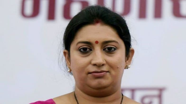 Students arrested for stalking Smriti Irani