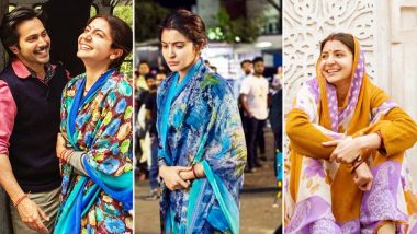 Anushka Sharma Had to Master the Art of Wearing A Saree for Varun Dhawan’s Sui Dhaaga – Watch Video