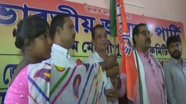 Former TMC Leader Koushalya Sahoo and CPI-M's Dipak Sing Join BJP in West Bengal