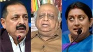 TN Seshan Death Hoax: I&B Minister Smriti Irani & Union MoS Jitendra Singh Fell Victim to Fake News