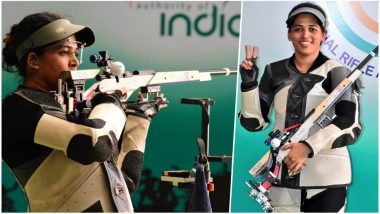 Tejaswini Sawant Clinches Silver Medal in Women's 50m Rifle Prone at CWG 2018, India's Medal Tally Shoots up to 25