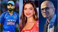 2018 Time 100: Virat Kohli, Deepika Padukone, Bhavish Aggarwal & Satya Nadella in 'List of Most Influential'