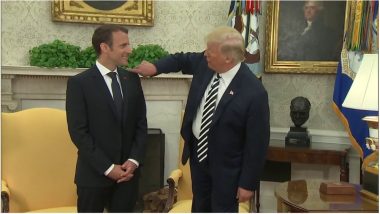 Donald Trump Flicks Dandruff Off from Emmanuel Macron’s Suit: Quick Fixes to Hide Dandruff in Public