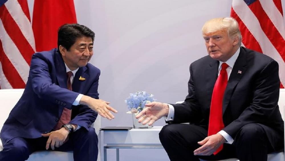 Donald Trump, Japan PM Shinzo Abe Hold Telephonic Talks, Discuss North Korea Donald Trump, Japan PM Shinzo Abe Hold Telephonic Talks, Discuss North Korea