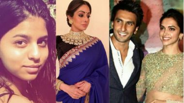 Sridevi's Death, Suhana Khan's Magazine Debut, Ranveer Deepika's Marriage Date: Top 5 Newsmakers Of First Quarter Of 2018